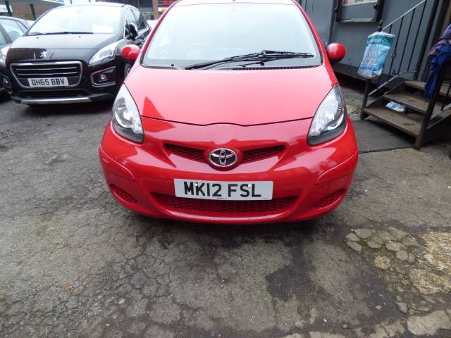 Toyota Aygo 1.0 VVT-i Go 5dr Hatchback Petrol Red